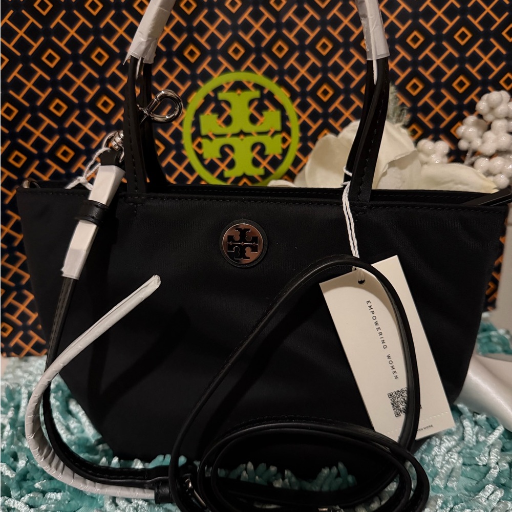 Authentic Tory Burch Nylon Mini Tote